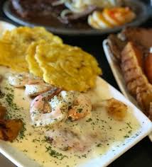 Camarones gratinados